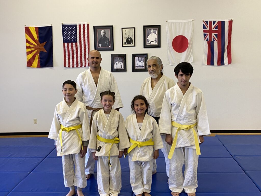 Martial arts class at Daibudo Kodenkan Matsuno Kenshukai in Tucson